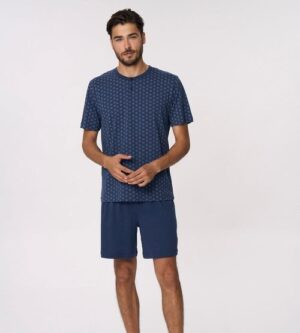 Pigiama uomo jersey manica corta pantalone corto