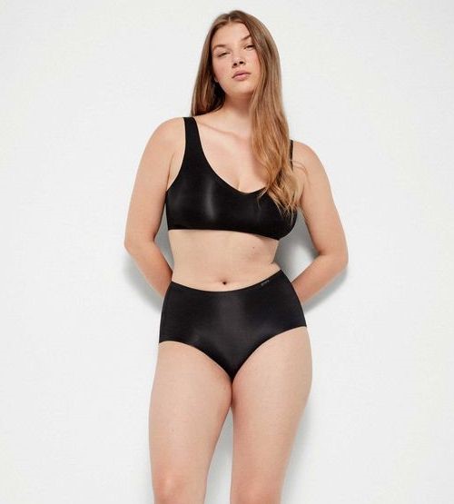 Gisela - guaina slip midi second skin taglio laser