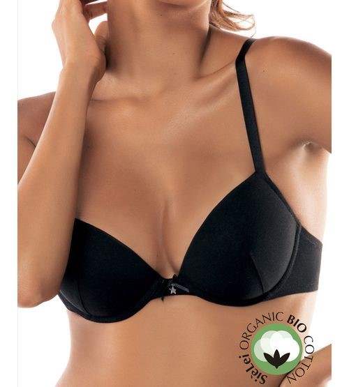 Reggiseno donna push up coppa graduata cotone