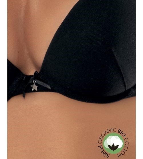 Reggiseno donna push up coppa graduata cotone