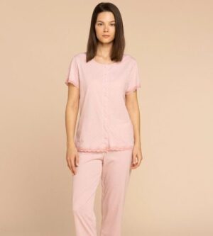 Pigiama donna manica corta pantalone lungo noi di notte