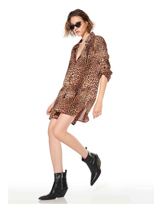Camicia lunga donna verdissima
