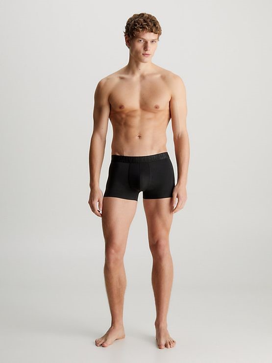 Boxer trunk in microfibra shorty calvin klein