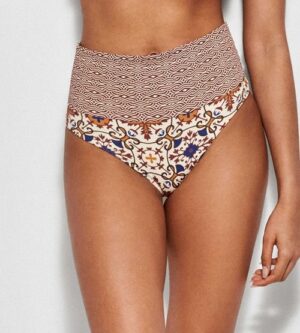 Slip vita alta donna con risvolto