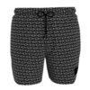 Shorts mare uomo calvin klein con logo