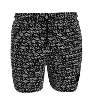 Shorts mare uomo calvin klein con logo