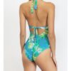 Costume intero con coppe imbottite estraibili verdissima
